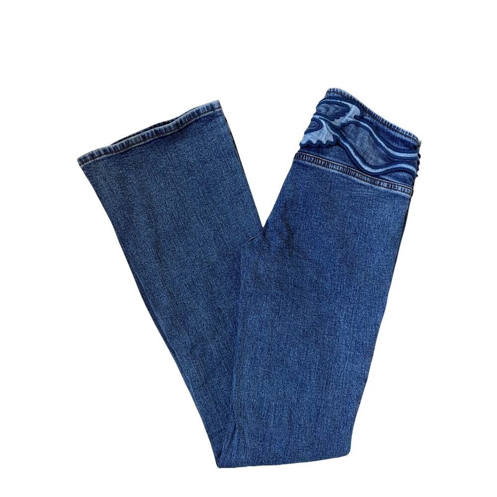 PacSun Butterfly Low Rise Jeans (Medium Wash) - Size 23